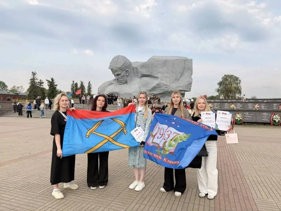 Делегация из Подольска приняла участие в акции памяти городов-побратимов в Беларуси