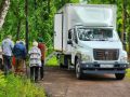 Более 20 человек проверили лёгкие за час работы передвижного комплекса в посёлке Фосфоритный