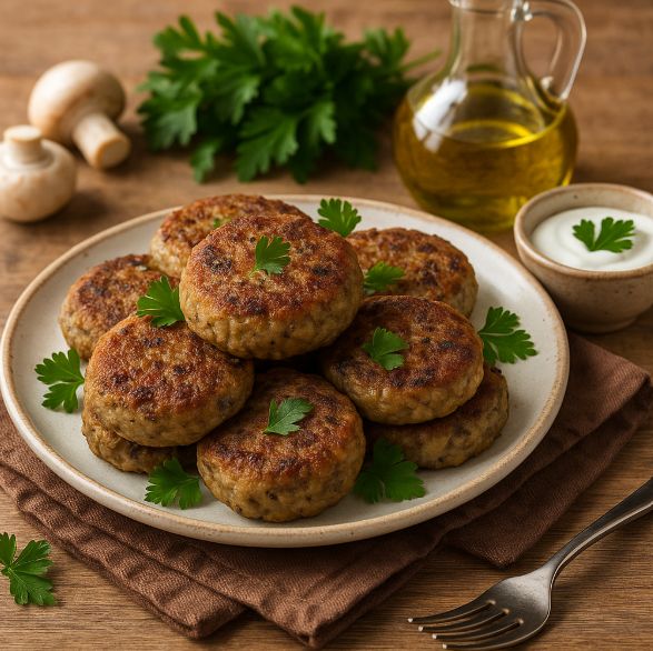 Вкусные котлеты из грибов: легкий и полезный рецепт
