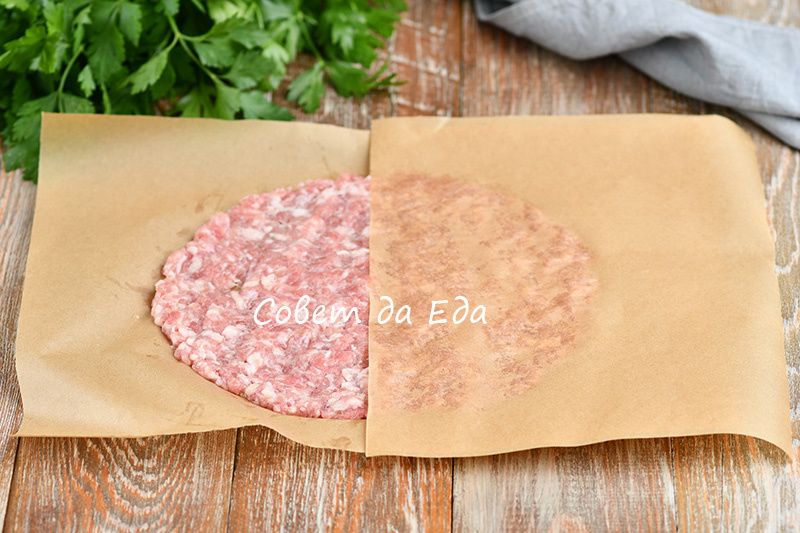Удивительное сочетание фарша и свежих овощей