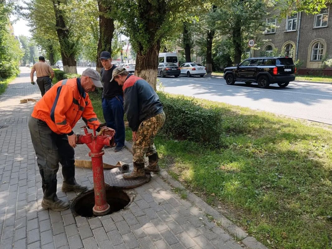 Санитарная промывка трубопроводов Санитарная промывка трубопроводов
