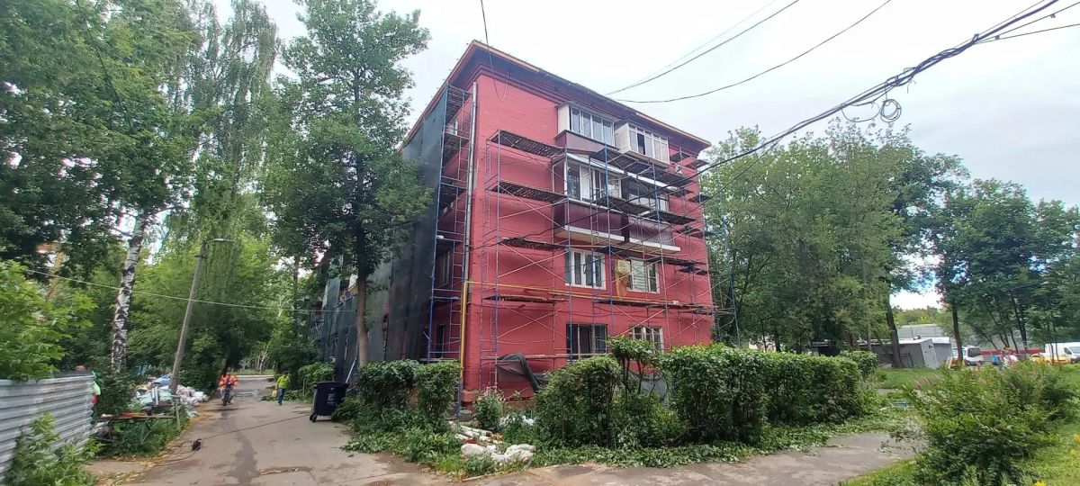 Капремонт МКД в Долгопрудном: как преображается дом 33 на Московском шоссе Капремонт МКД в Долгопрудном: как преображается дом 33 на Московском шоссе
