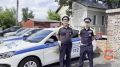 Сотрудники Госавтоинспекции доставили в больницу мужчину, получившего тяжелую производственную травму