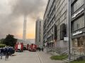 Возгорание на крыше ТЦ ликвидируют в Красногорске