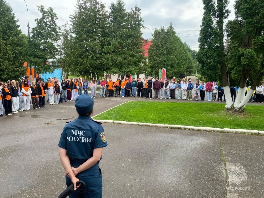 В лагере «Имени 28 Героев Панфиловцев» прошла тренировка по эвакуации!