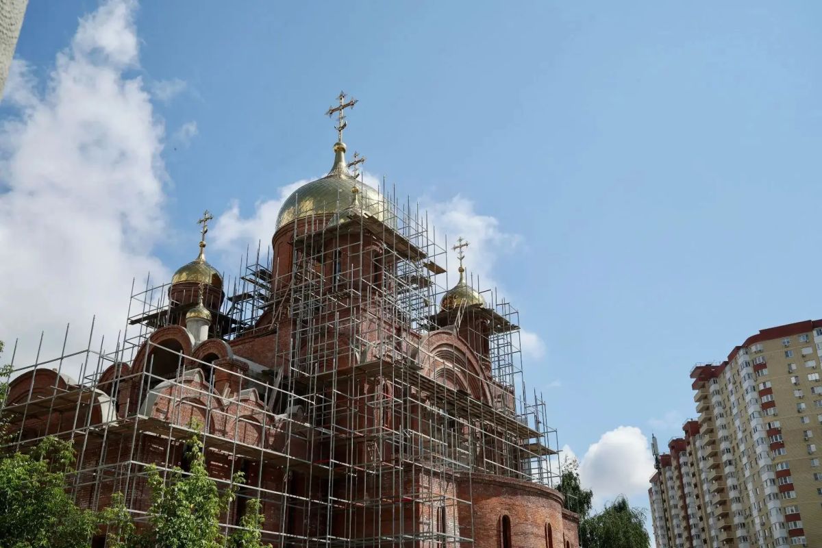 Строительство Кирилло-Мефодиевского храма в Балашихе завершится в следующем году Строительство Кирилло-Мефодиевского храма в Балашихе завершится в следующем году