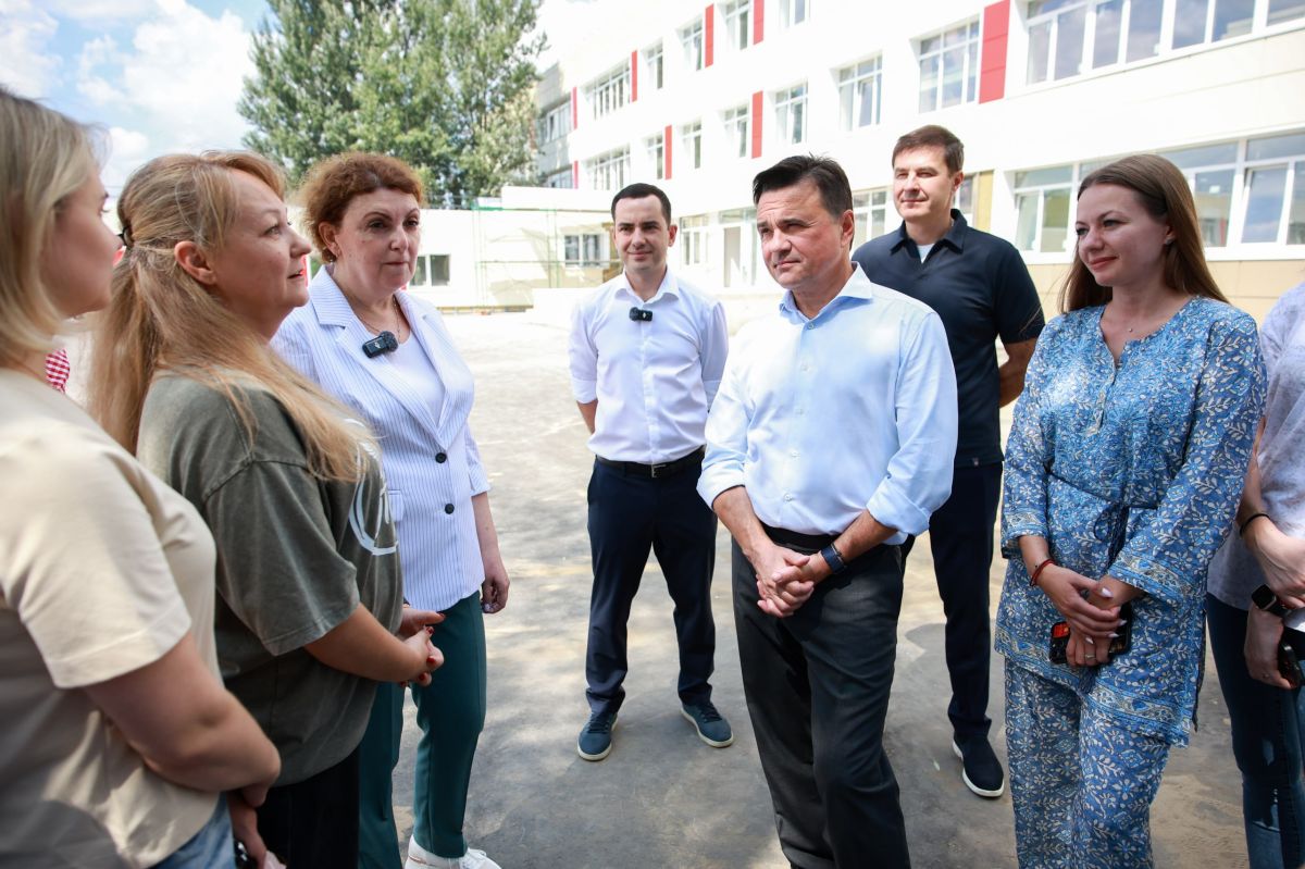 В новом учебном году после капремонта двери для школьников откроет основной корпус гимназии №5 в Дзержинском
