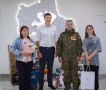 Владимир Волков передал бойцу из Люберец электроинструменты и масксети
