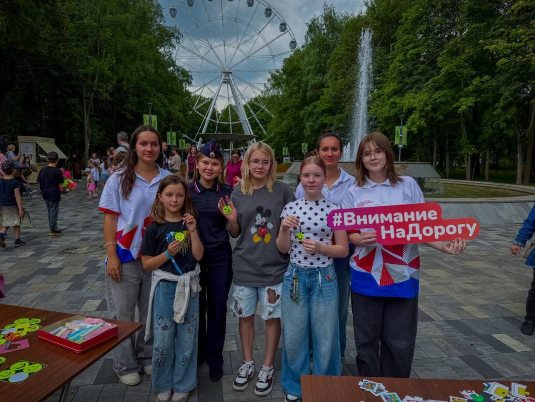 В Химках состоялось мероприятие, направленное на предупреждение детского дорожно-транспортного травматизма и популяризацию использования СВЭ-элементов