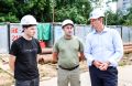 Дмитрий Волков: В Нахабино проверил строительную готовность пристройки к поликлинике №4 на 550 мест – одного из ключевых проектов в сфере здравоохранения, который позволит значительно снизить нагрузку на существующее здание