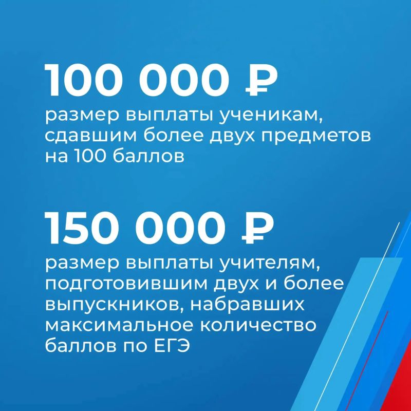 Учитель из Реутова получит 150 тысяч рублей за подготовку двух стобалльников по ЕГЭ Учитель из Реутова получит 150 тысяч рублей за подготовку двух стобалльников по ЕГЭ
