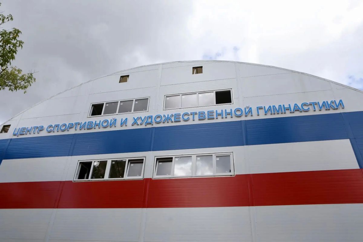Новый ФОК в микрорайоне Гагарина готов на 75%