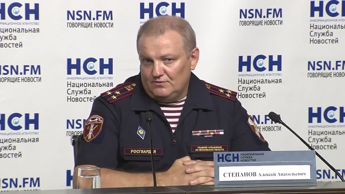 #СМИоНас. В пресс-центре информационного агентства «Национальная Служба Новостей» начальник отдела контроля за частной охранной деятельностью - заместитель начальника Центра лицензионно-разрешительной работы Главного...