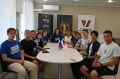 В Центре поддержки участников СВО и их семей состоялась встреча с защитником Артёмом с позывным «Смайлик». Он служит с самого начала специальной военной операции