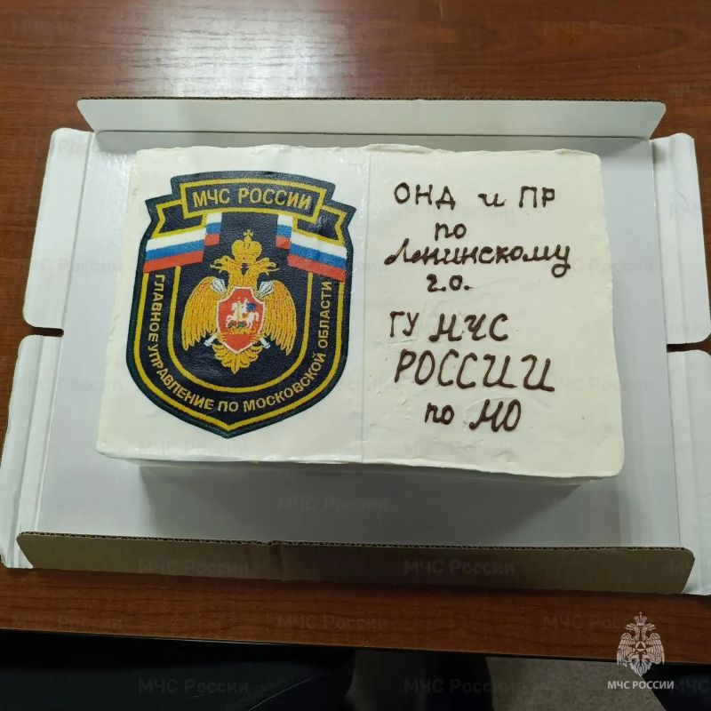 Юные жители Видного поздравили инспекторов Госпожнадзора с профессиональным праздником Юные жители Видного поздравили инспекторов Госпожнадзора с профессиональным праздником