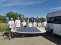 Прогулка на сап-бордах в жаркое утро понедельника - такое доступно только старшему поколению