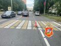 Сотрудники подмосковной Госавтоинспекции устанавливают обстоятельства ДТП в г.о. Люберцы, в котором пострадал несовершеннолетний