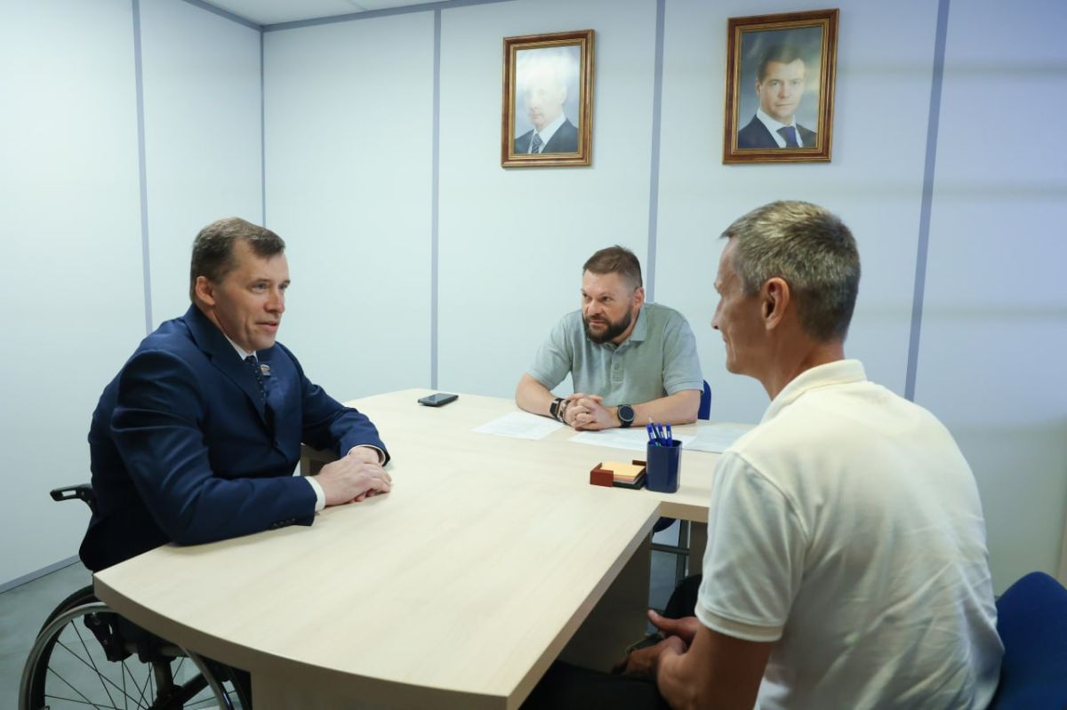 Евгений Поддубный провёл приём ветеранов и членов семей участников СВО Евгений Поддубный провёл приём ветеранов и членов семей участников СВО