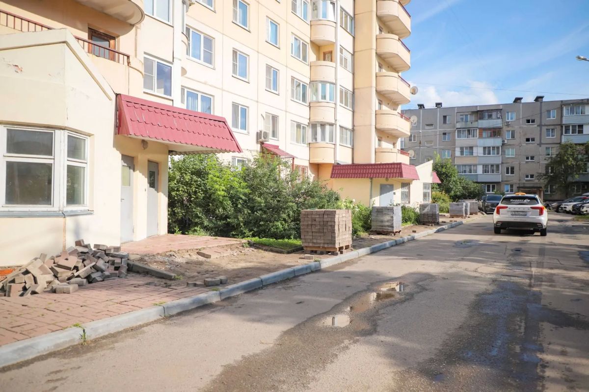 На Подольском проезде у домов №6 и №6к1 стартовали работы по благоустройству дворовой территории