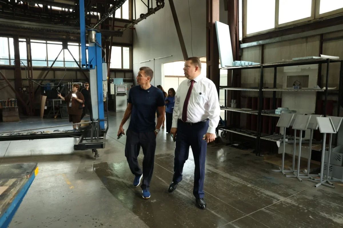 Александр Легков посетил Мытищинский приборостроительный завод Александр Легков посетил Мытищинский приборостроительный завод