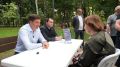 Владимир Волков: Накануне встречу с жителями в формате выездной администрации провели в Наташинском парке