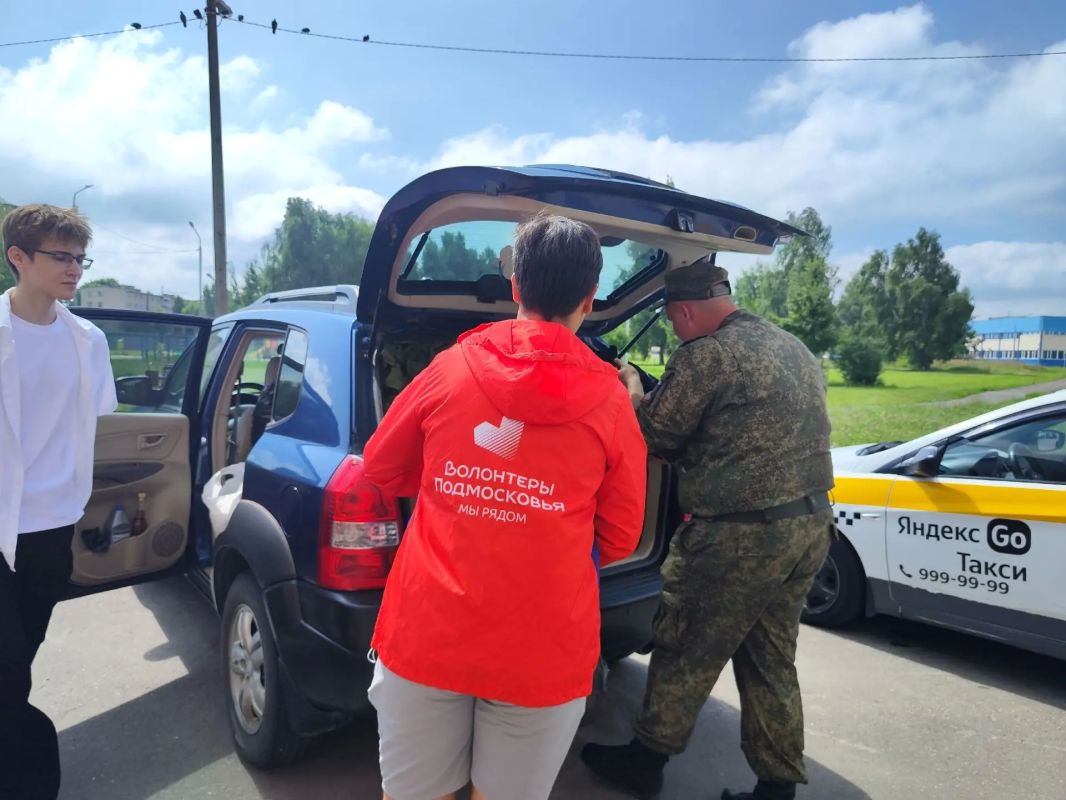 Партия гуманитарного груза отправлена из Ступино Партия гуманитарного груза отправлена из Ступино