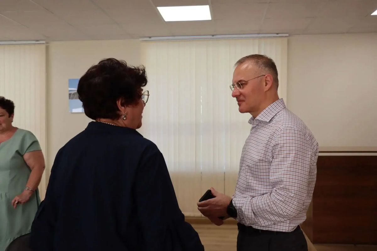 Александр Коган встретился с коллективом АО «НПП «Аэросила» Александр Коган встретился с коллективом АО «НПП «Аэросила»
