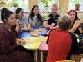 В Дмитрове полицейские и общественники в рамках акции «Собери ребёнка в школу» вручили школьные принадлежности детям
