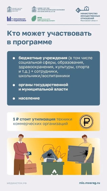 Совсем скоро Фонд рационального природопользования запускает осенний этап акции «Школа утилизации: электроника» Совсем скоро Фонд рационального природопользования запускает осенний этап акции «Школа утилизации: электроника»