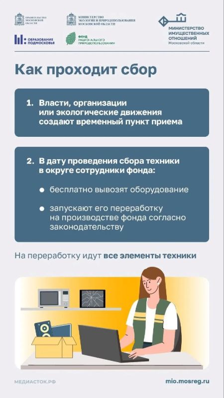 Совсем скоро Фонд рационального природопользования запускает осенний этап акции «Школа утилизации: электроника» Совсем скоро Фонд рационального природопользования запускает осенний этап акции «Школа утилизации: электроника»