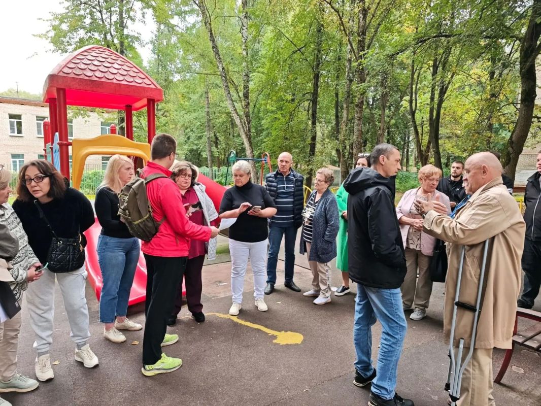 Итоги обхода двора в мкр. Авиационный Итоги обхода двора в мкр. Авиационный