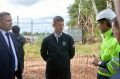 Сергей Юров: Продолжается строительство путепровода через железнодорожные пути в районе платформы Чёрное