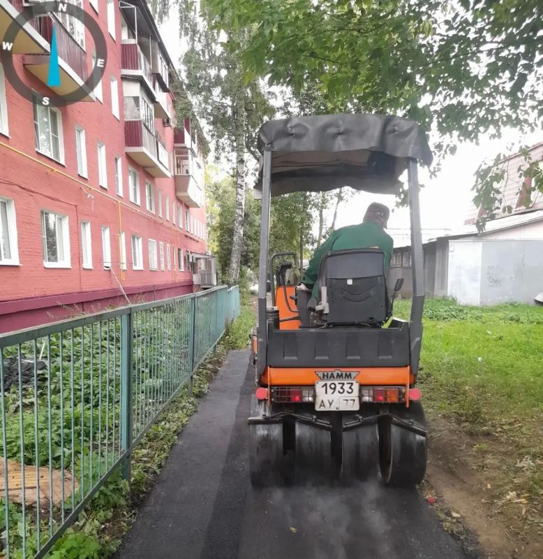 Ямочный ремонт в Долгопрудном проходит с учётом погодных условий Ямочный ремонт в Долгопрудном проходит с учётом погодных условий