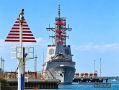 Эскадренный миноносец Королевских ВМС Австралии Hobart (DDG 39) на верфи «Осборн» (Австралия), 5 сентября 2026 года