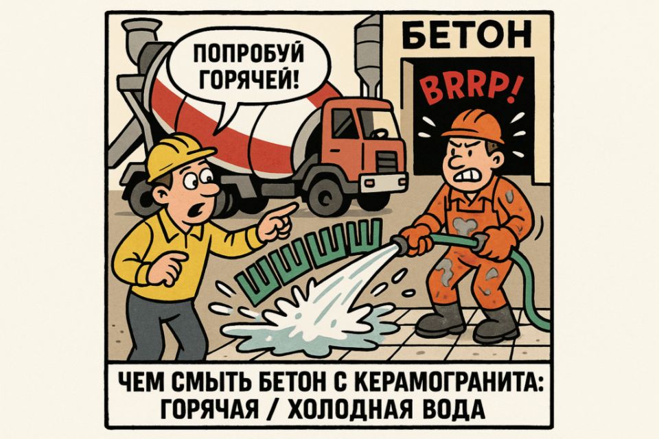 Эффективные способы очистки керамогранита от бетона: секреты профессионалов