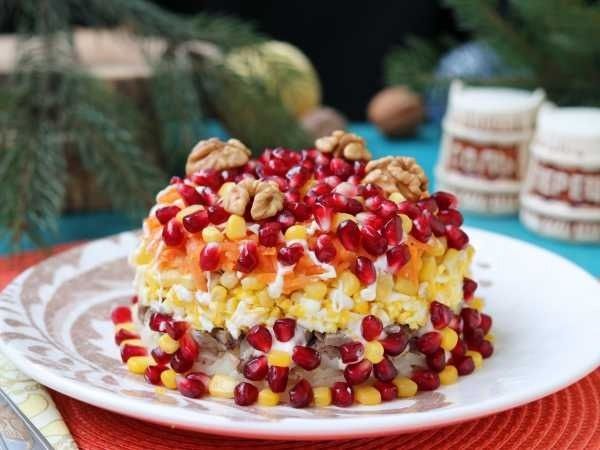 Салат «Ричард» с гранатом: праздник вкуса и ярких красок на вашем столе