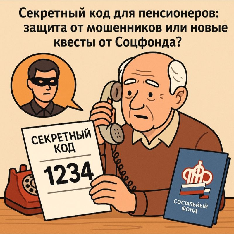 Тайный код для пенсионеров: очередной шаг к цифровому обману или реальная защита?
