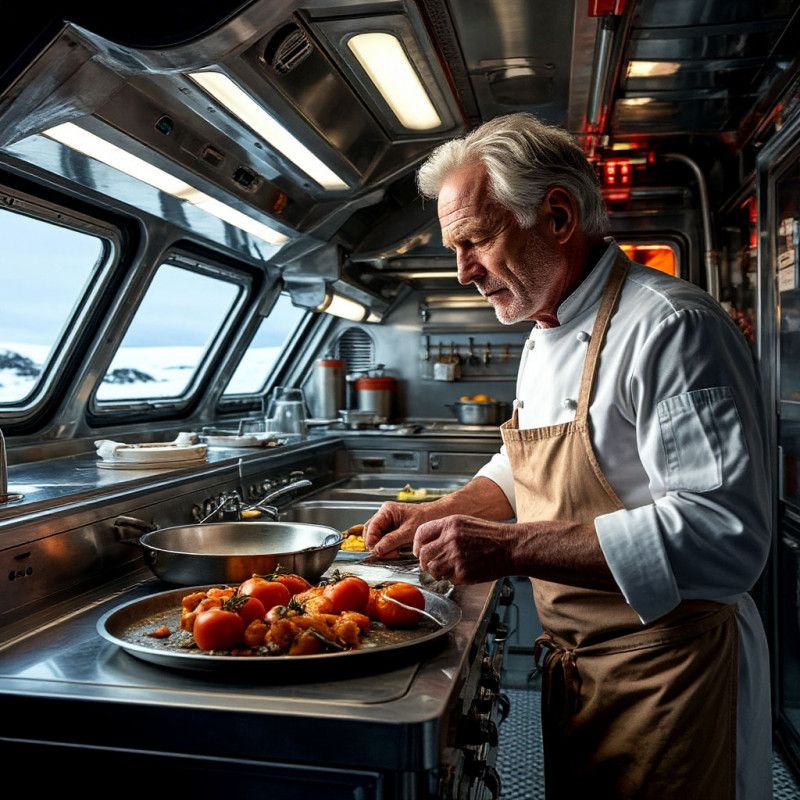 Необычный повар: как кулинария спасла станцию во льдах Арктики