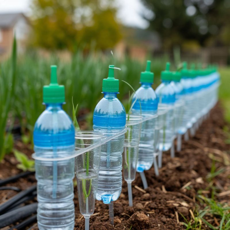 Умная система капельного полива из подручных материалов